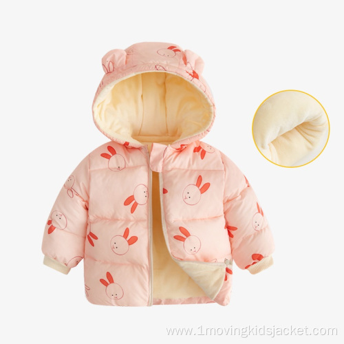 Winter Plush Children's Warm Jacket